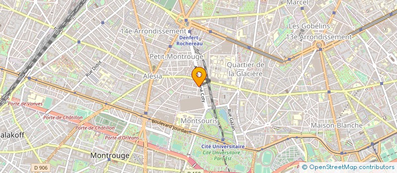 localisation de l'entreprise MOQUETTES ET SOLS DE FRANCE à PARIS