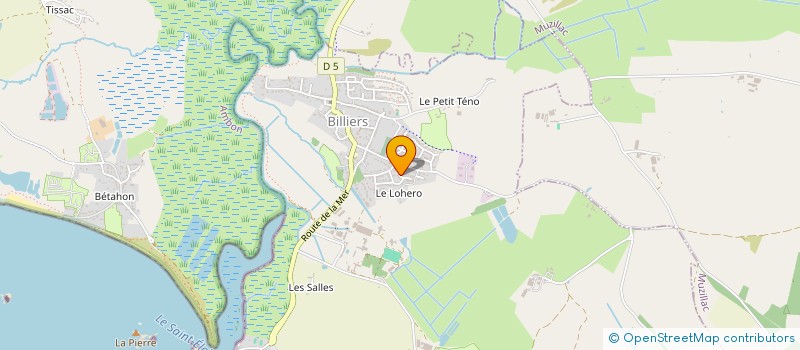 localisation de l'entreprise MOR BRAZ  BILLIERS