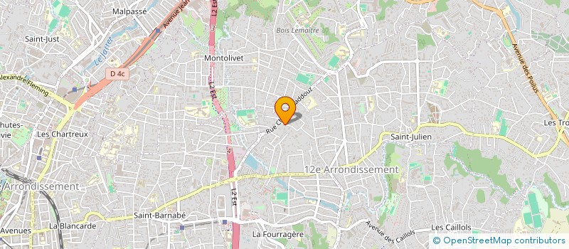 localisation de l'entreprise MORA 207 BOULEVARD DE LA LIBERATION à MARSEILLE 12EME