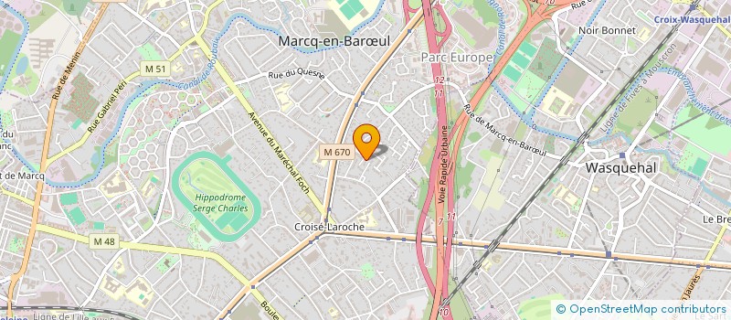 localisation de l'entreprise MORABEZA à MARCQ-EN-BARŒUL