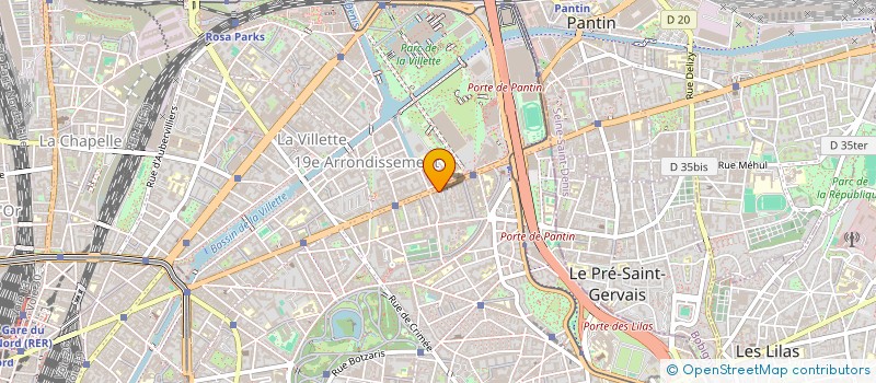 localisation de l'entreprise MORABEZA RECORDS EDITIONS  PARIS