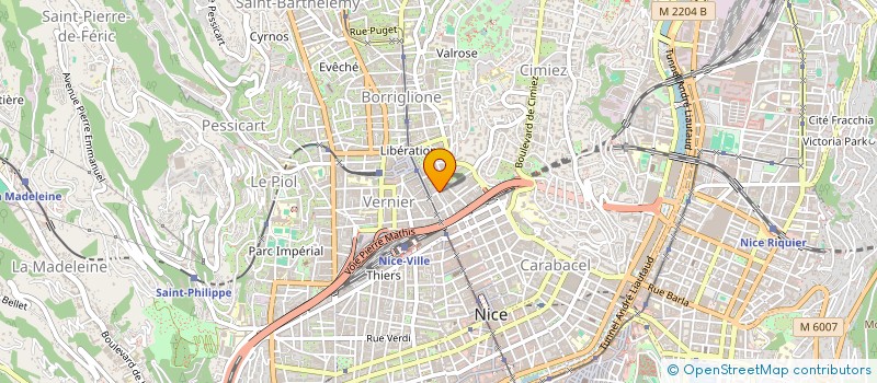 localisation de l'entreprise MORABITO GEMMES SAS à NICE