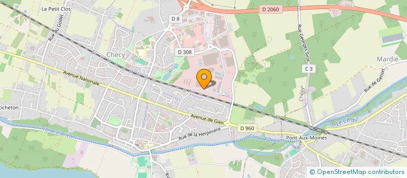 localisation de l'entreprise MORADA INVESTISSEMENT à CHECY