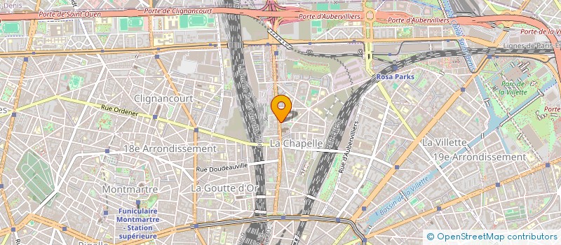 localisation de l'entreprise MORADISC à PARIS