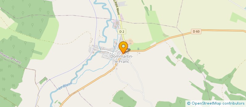 localisation de l'entreprise MORAGNY à DOMMARTIN-LE-FRANC