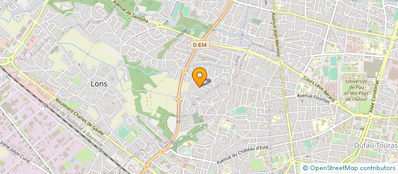 localisation de l'entreprise MORAGREGA à LONS