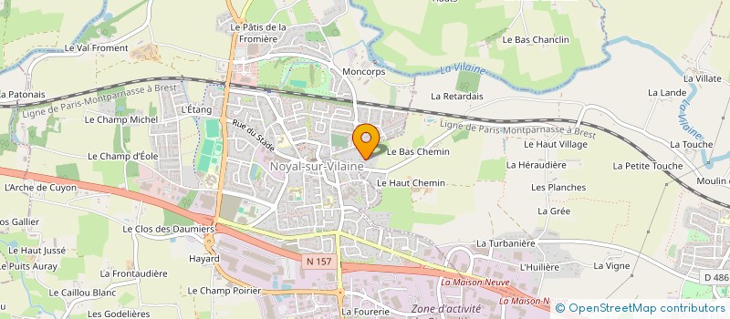 localisation de l'entreprise MORAIS  BRECE