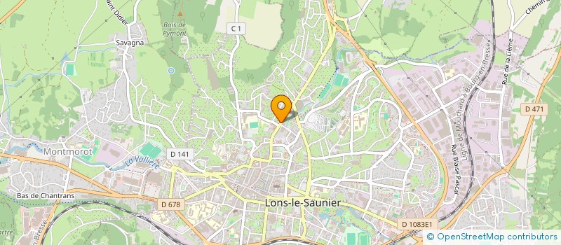 localisation de l'entreprise MORALES  LONS-LE-SAUNIER