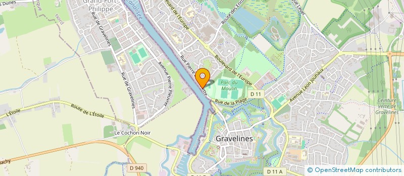 localisation de l'entreprise MORALES à GRAVELINES