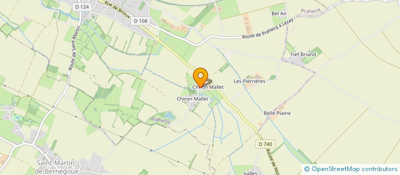 localisation de l'entreprise MORALI  PRAHECQ