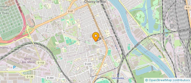localisation de l'entreprise MORANCE à CHOISY-LE-ROI