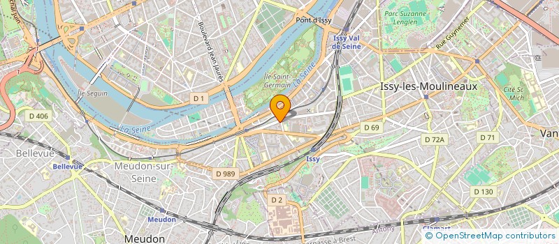 localisation de l'entreprise MORAND ELECTRICITE GENERALE à ISSY-LES-MOULINEAUX