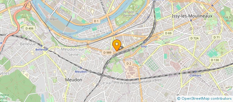 localisation de l'entreprise MORAND MONTEIL DEVEDEUX à ISSY-LES-MOULINEAUX