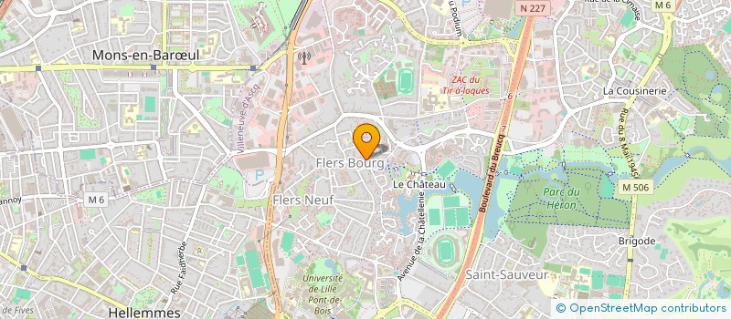 localisation de l'entreprise MORAND- MONTEIRO  VILLENEUVE-D'ASCQ