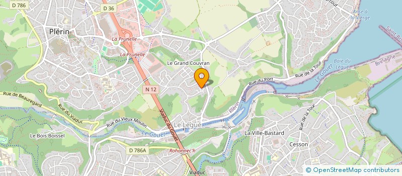 localisation de l'entreprise MORANDAIS  PLERIN