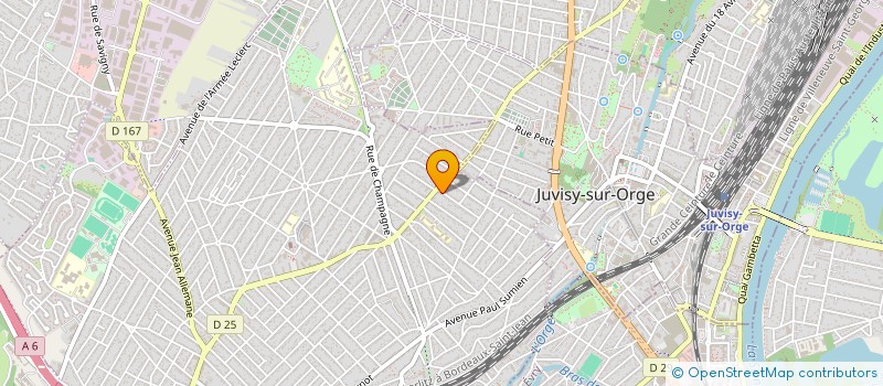 localisation de l'entreprise MORANDI GEORGETTE BOIRA GISELE à SAVIGNY-SUR-ORGE