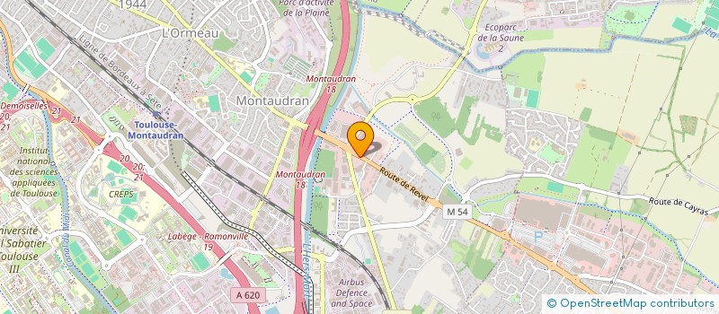 localisation de l'entreprise MORANDIN ET BELLEI à TOULOUSE