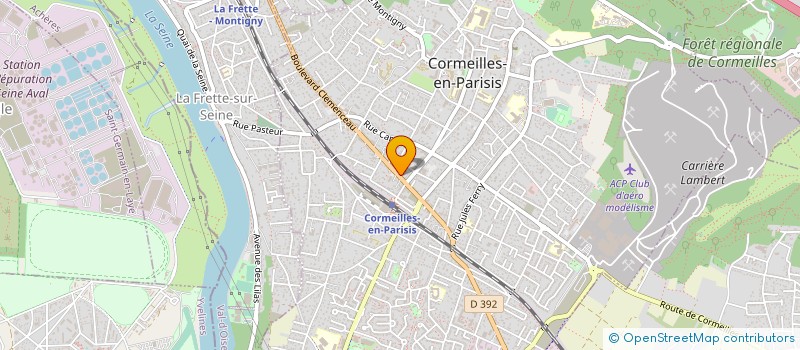 localisation de l'entreprise MORANDINI à CORMEILLES-EN-PARISIS