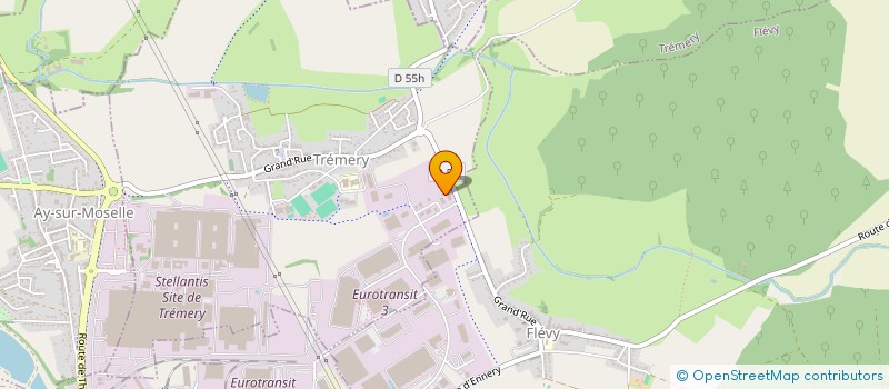 localisation de l'entreprise MORANDINI AGENCEMENT  TREMERY