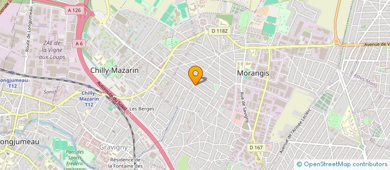 localisation de l'entreprise MORANGIS à MORANGIS