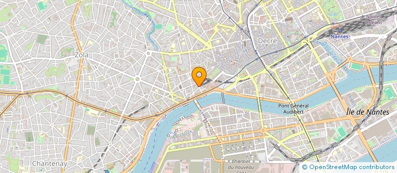 localisation de l'entreprise MORANT à NANTES
