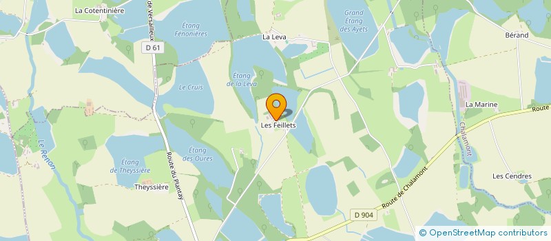 localisation de l'entreprise MORANT OZIL  VERSAILLEUX