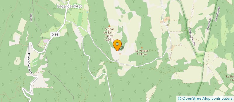 localisation de l'entreprise MORARD BIO LE SAINT PIERRE  LAGARDE D'APT