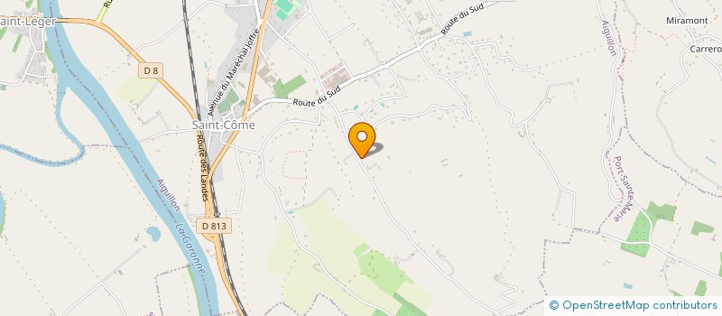 localisation de l'entreprise MORAT DEOTTI INVESTISSEMENT  AIGUILLON