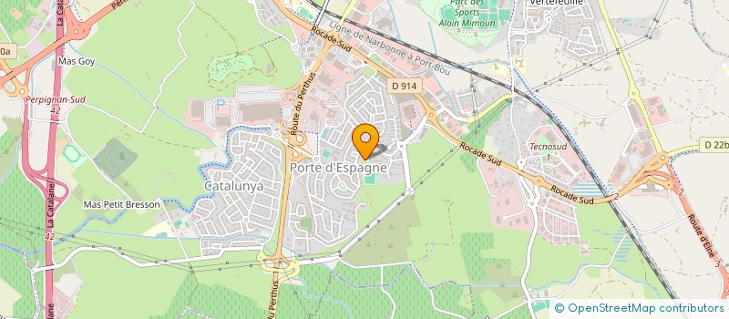 localisation de l'entreprise MORATE  VIVES