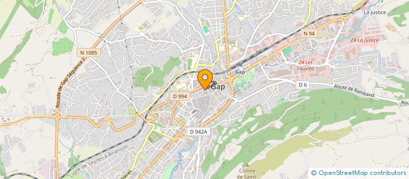 localisation de l'entreprise MORAVAL à GAP