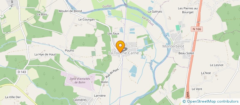 localisation de l'entreprise MORBIHAN EN TRANSITION  VAL D'OUST