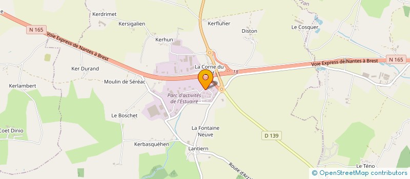 localisation de l'entreprise MORBIHAN LOISIRS EVASION à ARZAL