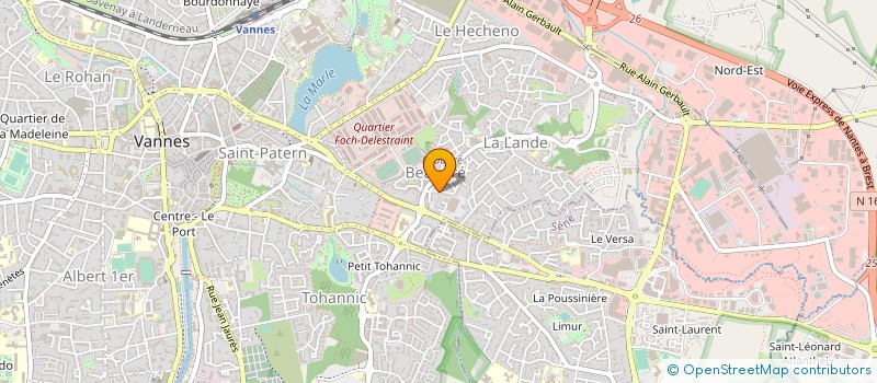 localisation de l'entreprise MORBIHAN RANDOS SERVICES à VANNES