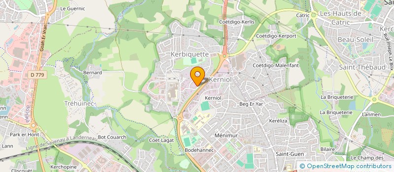localisation de l'entreprise MORBIHAN SPORT SANTE à VANNES