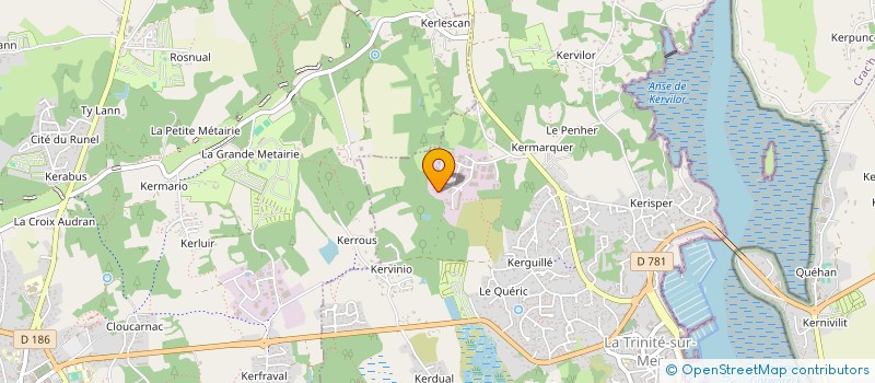 localisation de l'entreprise MORBIHAN ULM  LA TRINITE-SUR-MER