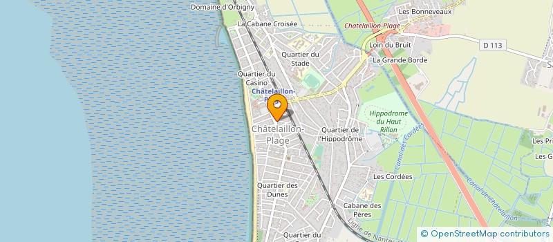 localisation de l'entreprise MORCEAUX D'ECAILLES à CHATELAILLON-PLAGE