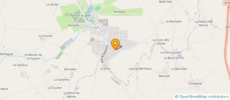 localisation de l'entreprise MORCEL DONNIO TAUNAY à TREVE