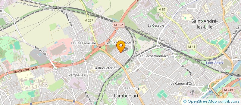 localisation de l'entreprise MORCHAIN PEREIRA à LILLE