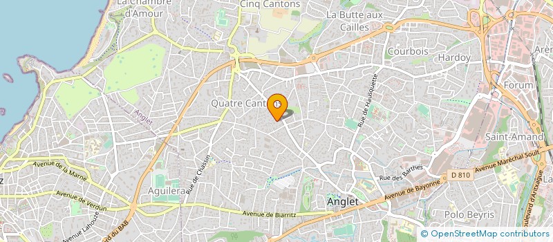 localisation de l'entreprise MORCHASECO  ANGLET