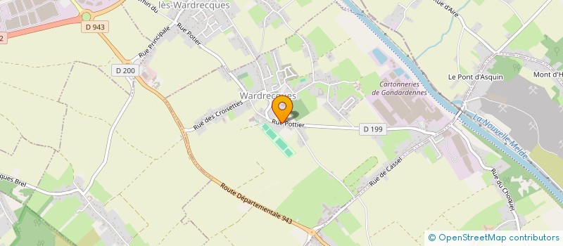 localisation de l'entreprise MORCHIPONT TECH  WARDRECQUES