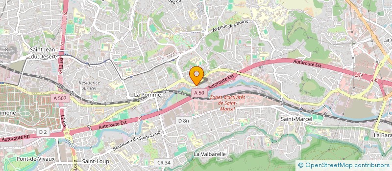 localisation de l'entreprise MORCIANO COIFFURE à MARSEILLE