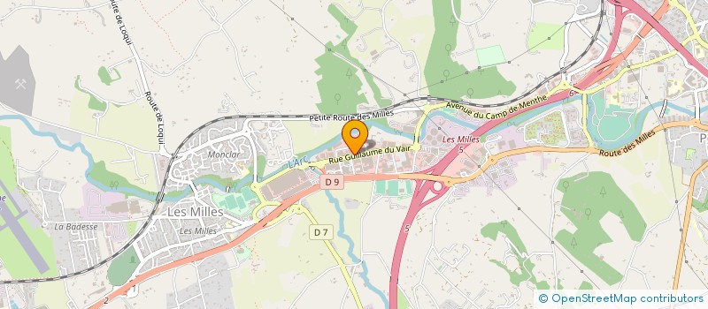 localisation de l'entreprise MORCRETTE EQUIPEMENT à AIX-EN-PROVENCE