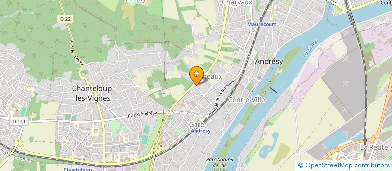 localisation de l'entreprise MORDANIE  ANDRESY