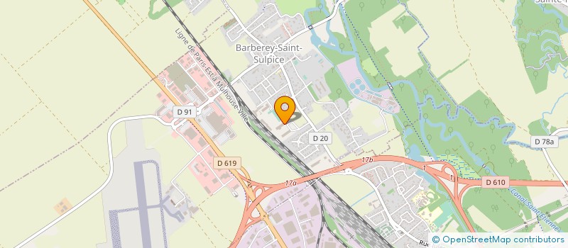 localisation de l'entreprise MORDEFROY LEVAGE  BARBEREY-SAINT-SULPICE