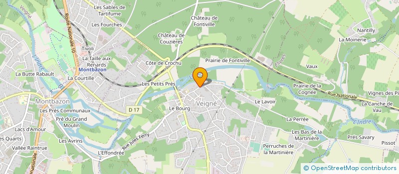 localisation de l'entreprise MORDOR  VEIGNE