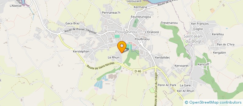 localisation de l'entreprise MORDS-LES-AGRUMES  PLOUGASNOU