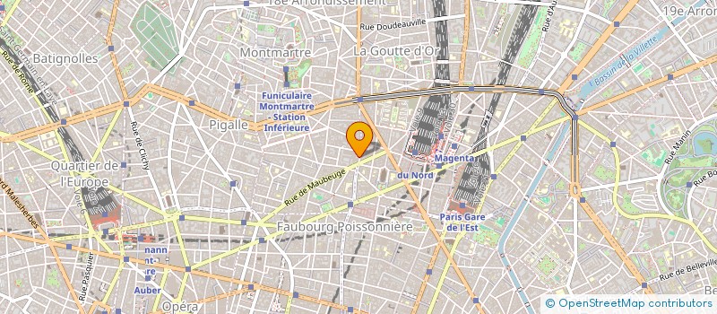 localisation de l'entreprise MORDU PRODUITS FINS  PARIS