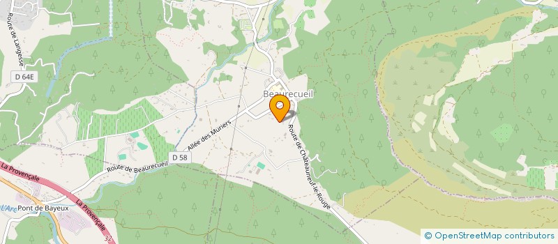 localisation de l'entreprise MORDUE  BEAURECUEIL