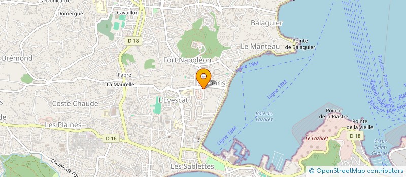 localisation de l'entreprise MORDUS SPEARFISHING VAR à LA SEYNE-SUR-MER