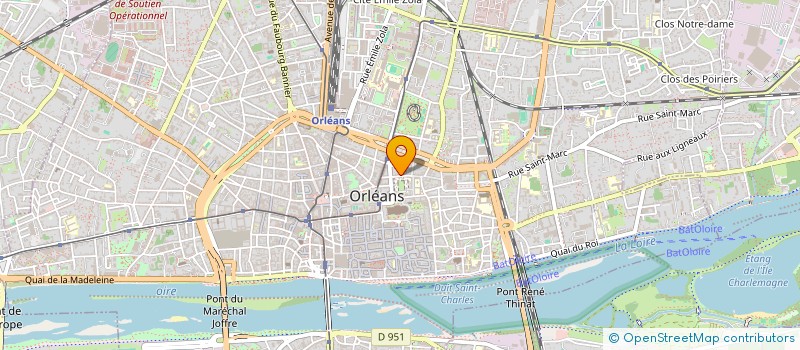 localisation de l'entreprise MORDYBAZ  ORLEANS